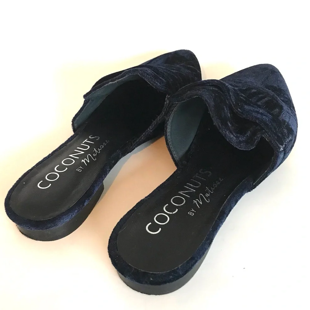 Coconuts by Matisse Vegan Funky Blue Mule Slip On (8M) - Picture 7 of 10